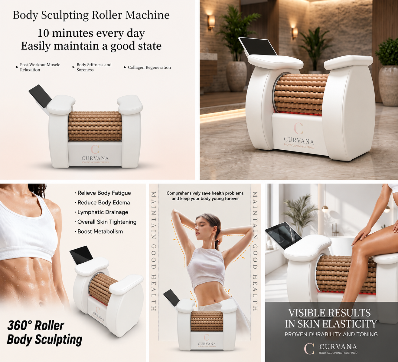 Curvana — 360° Heated Roller Body Sculpting Device